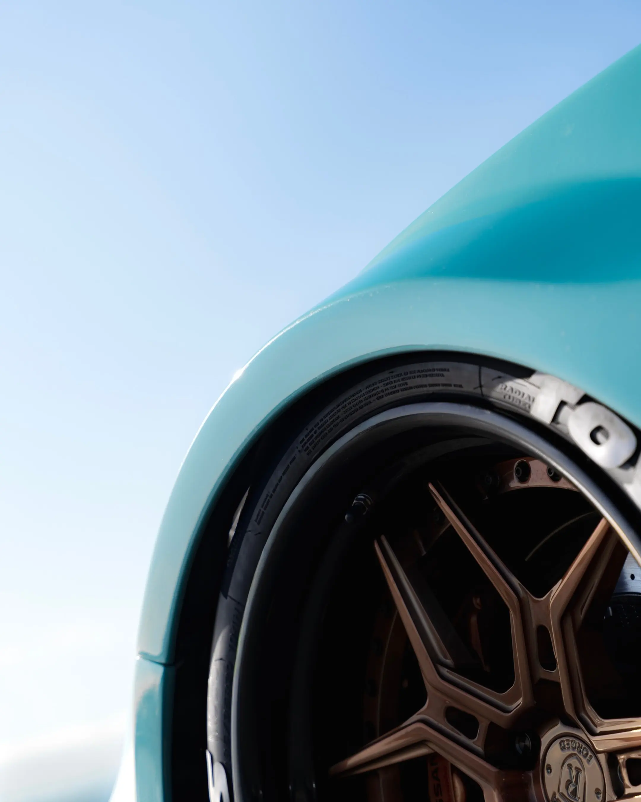 Nissan GT-R R35 Liberty Walk, the front wheel and arch.