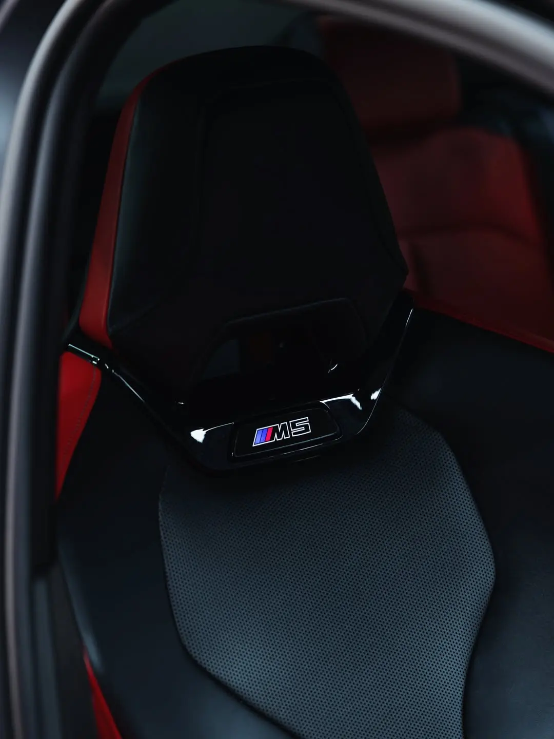 BMW M5, the drivers seat.