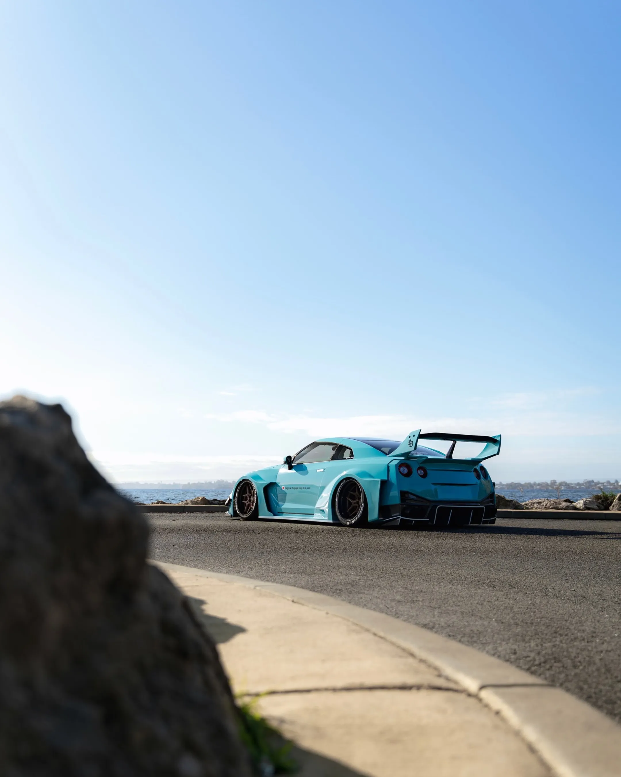 Liberty Walk Nissan GT-R wrapped by MAS Project