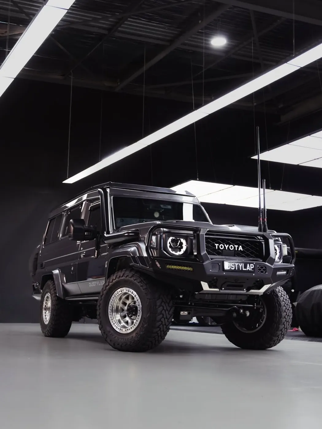 Toyota 78 Series Troopy with paint protection film
