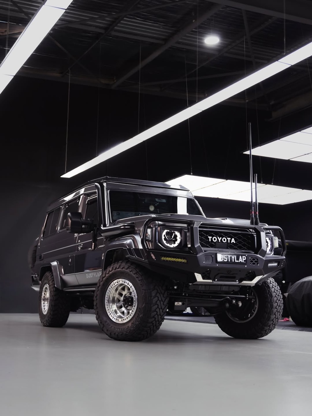 Toyota 78 Series Troopy touring build with paint protection film