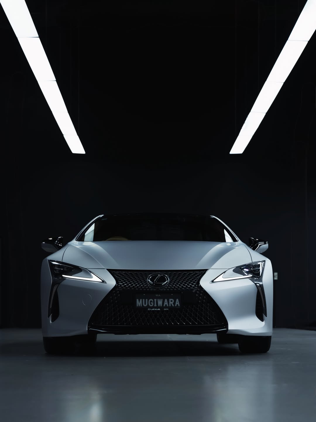 Lexus LC500 with freshly tinted windows